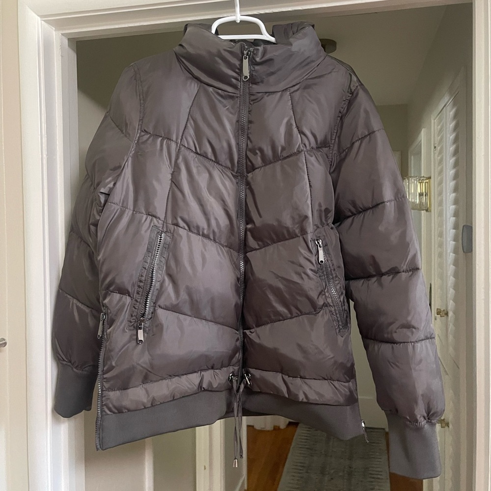 Sam Edelman Hooded Funnel Collar Puffer EUC